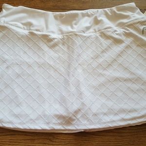Head Womans Skort XL Diamond White NWT Pocket